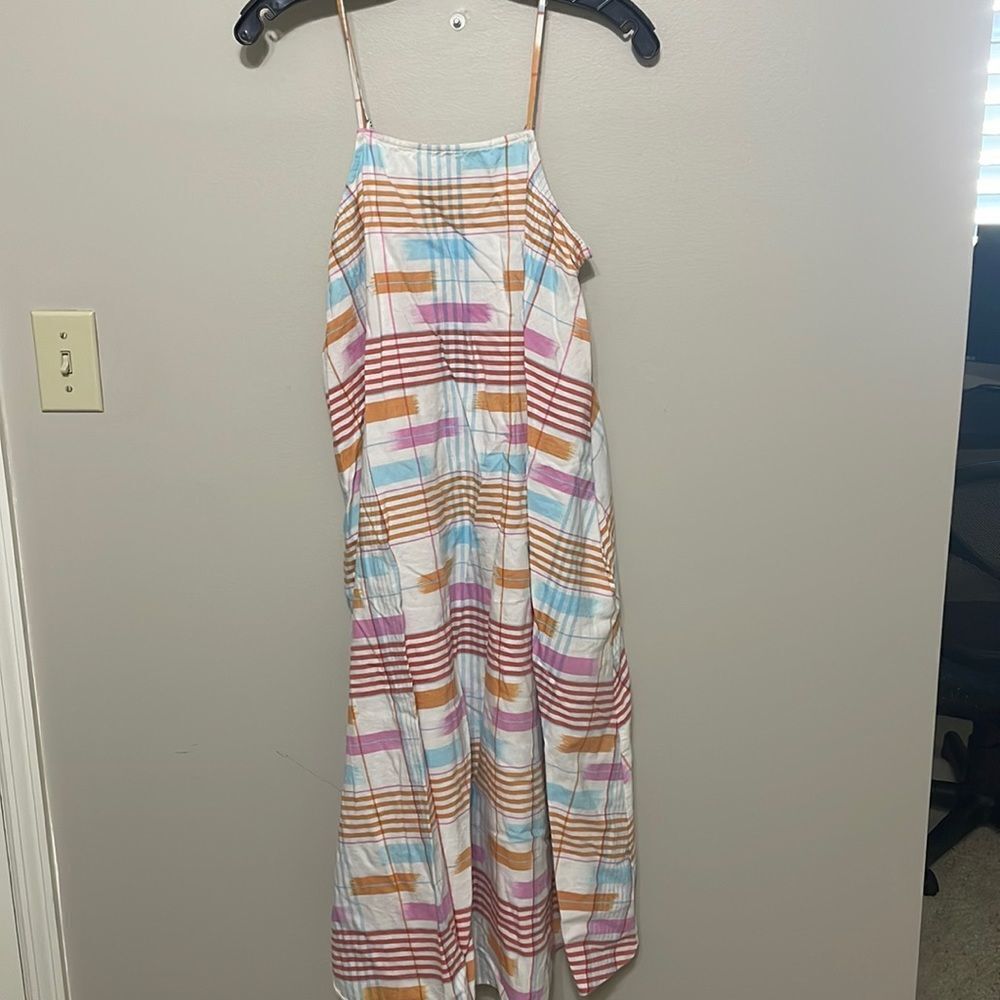 EUC Lou + Grey Loft Madras Tent Dress